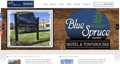Desktop Screenshot of bluespruce-motel.com